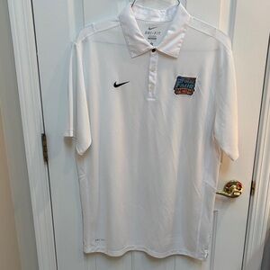 Nike White Dri-FIT Final Four Polo WBB 2014
